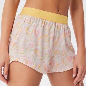 Outdoor Voices Limited Edition Pink Marble Relay Short